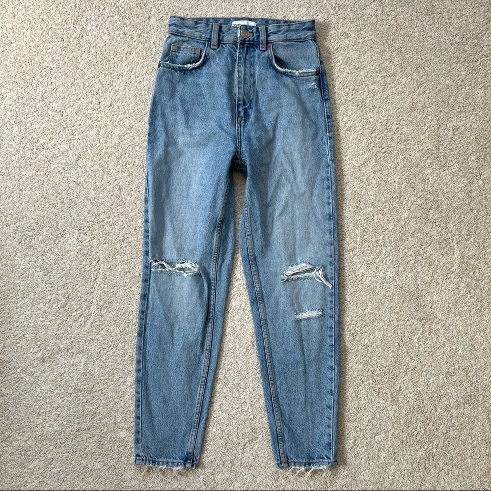 Zara High Rise Jeans
